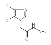 2-(4,5-DICHLORO-1H-IMIDAZOL-1-YL)ETHANOHYDRAZIDE structure
