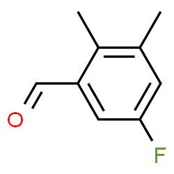 5-Fluoro-2,3-Dimethylbenzaldehyde Structure