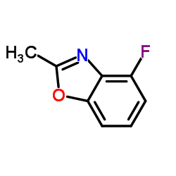 4-Fluoro-2-methylbenzo[d]oxazole Structure