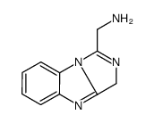 3H-Imidazo[1,5-a]benzimidazole-1-methanamine(9CI)结构式