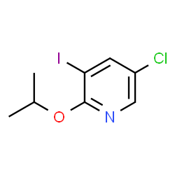 5-Chloro-2-isopropoxy-3-iodopyridine结构式