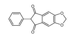 6-phenylcyclopenta[f][1,3]benzodioxole-5,7-dione Structure
