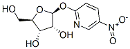 .beta.-D-Ribofuranoside, 5-nitro-2-pyridinyl Structure