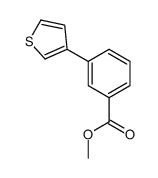 Methyl 3-(3-thienyl)benzoate结构式