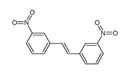 1,2-bis(3-nitrophenyl)ethylene Structure