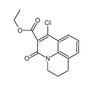 ethyl 4-chloro-2-oxo-1-azatricyclo[7.3.1.0^{5,13}]trideca-3,5,7,9(13)-tetraene-3-carboxylate结构式