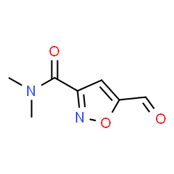 3-Isoxazolecarboxamide,5-formyl-N,N-dimethyl-(9CI)结构式