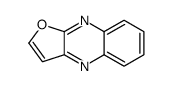 Furo[2,3-b]quinoxaline (8CI,9CI) structure