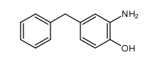 2-amino-4-benzyl-phenol结构式