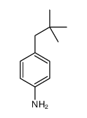 4-(2,2-dimethylpropyl)aniline结构式