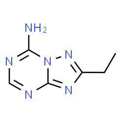 2-Ethyl[1,2,4]triazolo[1,5-a][1,3,5]triazin-7-amine structure