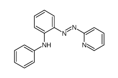N-phenyl-2-(pyridin-2-yldiazenyl)aniline Structure
