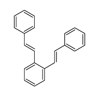 1,2-bis(2-phenylethenyl)benzene Structure