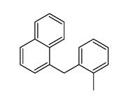 1-[(2-methylphenyl)methyl]naphthalene结构式