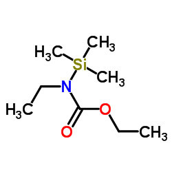 Carbamic acid,ethyl(trimethylsilyl)-,ethyl ester (9CI) structure