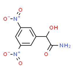 Benzeneacetamide,-alpha--hydroxy-3,5-dinitro- structure