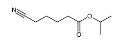 propan-2-yl 5-cyanopentanoate结构式