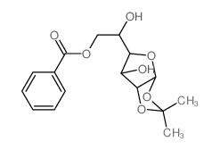 [2-hydroxy-2-(4-hydroxy-7,7-dimethyl-2,6,8-trioxabicyclo[3.3.0]oct-3-yl)ethyl] benzoate structure