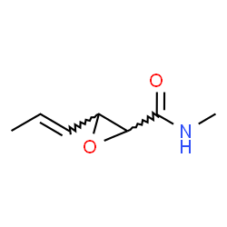 Oxiranecarboxamide, N-methyl-3-(1-propenyl)- (9CI)结构式