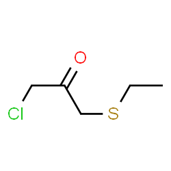2-Propanone,1-chloro-3-(ethylthio)-结构式