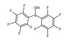 decafluorobenzophenone ketyl radical Structure