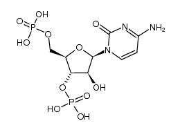 1-β-D-arabinofuranosylcytosine 3',5'-diphosphate Structure