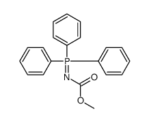 methyl N-(triphenyl-λ5-phosphanylidene)carbamate Structure