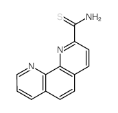 1,10-phenanthroline-2-carbothioamide结构式