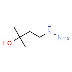 4-hydrazinyl-2-methylbutan-2-ol Structure