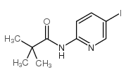 N-(5-碘-吡啶-2-基)-2,2-二甲基-丙酰胺结构式