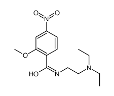 N-[2-(diethylamino)ethyl]-2-methoxy-4-nitrobenzamide Structure