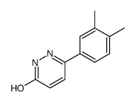 3-(3,4-dimethylphenyl)-1H-pyridazin-6-one Structure