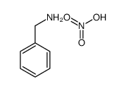 nitric acid,phenylmethanamine Structure