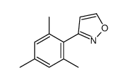 3-(2,4,6-trimethylphenyl)-1,2-oxazole结构式