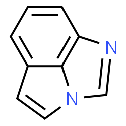 Pyrrolo[1,2,3-cd]benzimidazole (9CI) structure