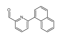 6-naphthalen-1-ylpyridine-2-carbaldehyde Structure