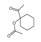 1-acetyl cyclohexyl acetate Structure