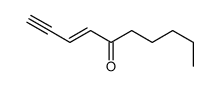 dec-3-en-1-yn-5-one Structure