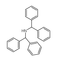 N-benzhydryl-1,1-diphenyl-methanamine structure