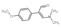 3-(DIMETHYLAMINO)-2-(4-METHOXYPHENYL)ACROLEIN Structure