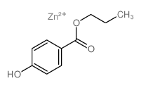 Benzoic acid,4-hydroxy-, propyl ester, zinc salt (2:1) picture