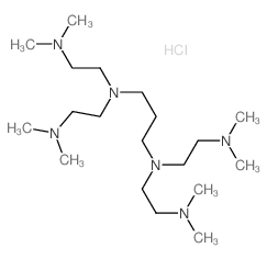 N,N,N,N-tetrakis(2-dimethylaminoethyl)propane-1,3-diamine结构式