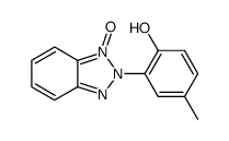 2-(2-hydroxy-5-methylphenyl)benzo-triazole N-oxide Structure