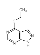 5-ethylsulfanyl-2,4,8,9-tetrazabicyclo[4.3.0]nona-2,4,7,10-tetraene Structure