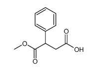 4-methoxy-4-oxo-3-phenylbutanoic acid结构式