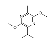 2,5-dimethoxy-3-methyl-6-propan-2-ylpyrazine结构式