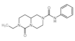 3-ethyl-2-oxo-N-phenyl-1,3,8-triazabicyclo[4.4.0]decane-8-carboxamide Structure