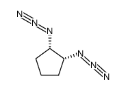 cis-syn-1,2-diazidocyclopentane结构式