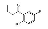 5'-fluoro-2'-hydroxybutyrophenone结构式