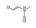 2-chloroethenyl-ethynyl-methylsilane结构式